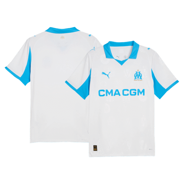 Marseille Soccer Jersey Home Shirt 2025-26