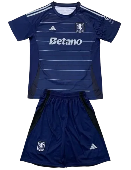 Kids Aston Villa Third Kits(Jersey+Shorts) 24/25