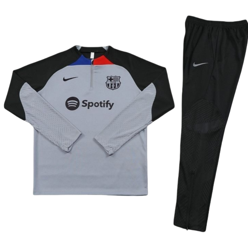 2025-06-18100434393 2024-25 Barcelona Long Sleeve Training Suit Football Shirts - Image 1