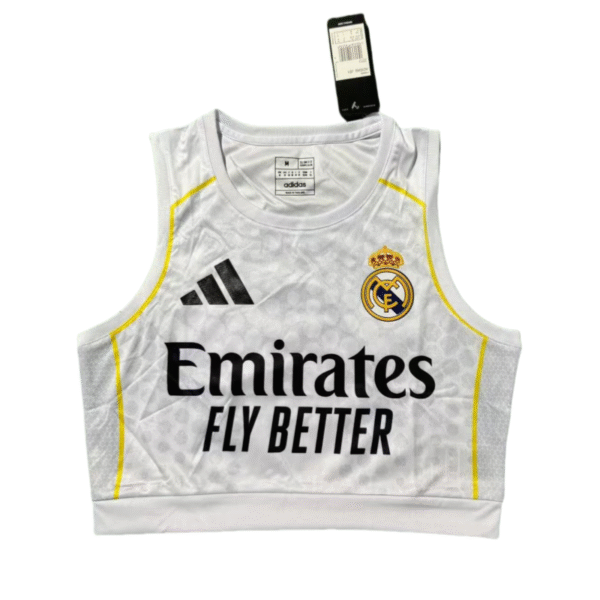 Real Madrid 2025-26 women's trendy football vest（Multiple styles）-Non customized