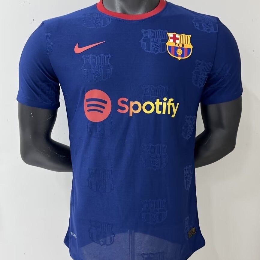 20250528111325 2025-26 Barcelona Player Version Soccer Jerseys - Image 1