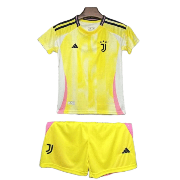 Kids Juventus Away Jersey Kit 2024-25