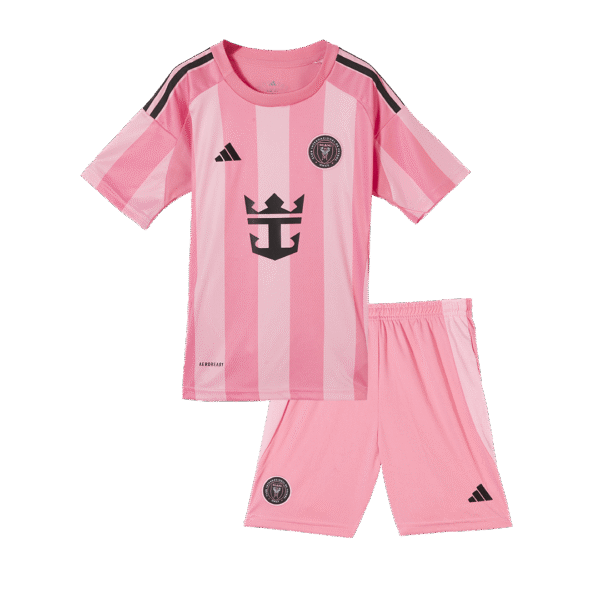 Kids Inter Miami CF Custom Home Soccer Kits 2025