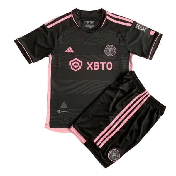 Kids Inter Miami Away Jersey Kit 2023