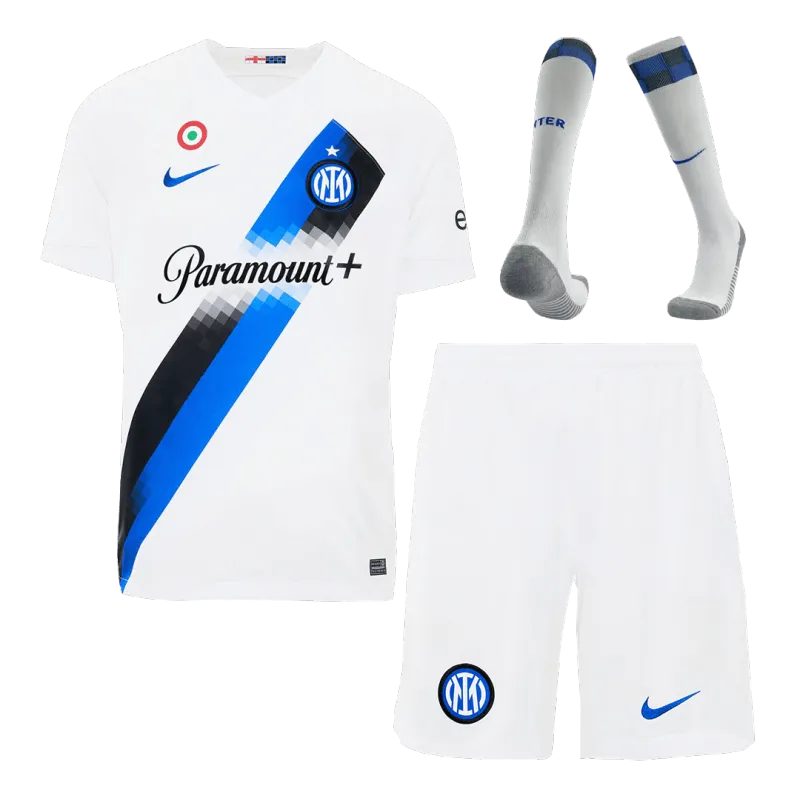 72e7d362d9 23-24 Inter Milan Away Whole Kit Jersey+Shorts+Socks - Image 1