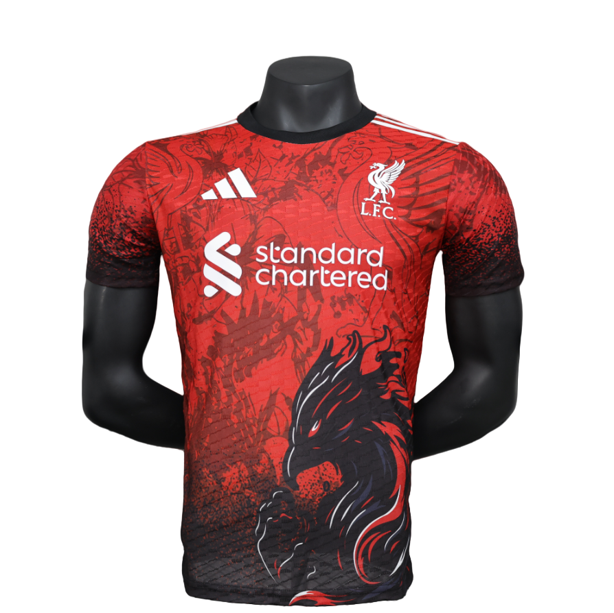 733bcdd961 2024-25 Liverpool Special Edition Player Version Soccer Jersey - Image 1