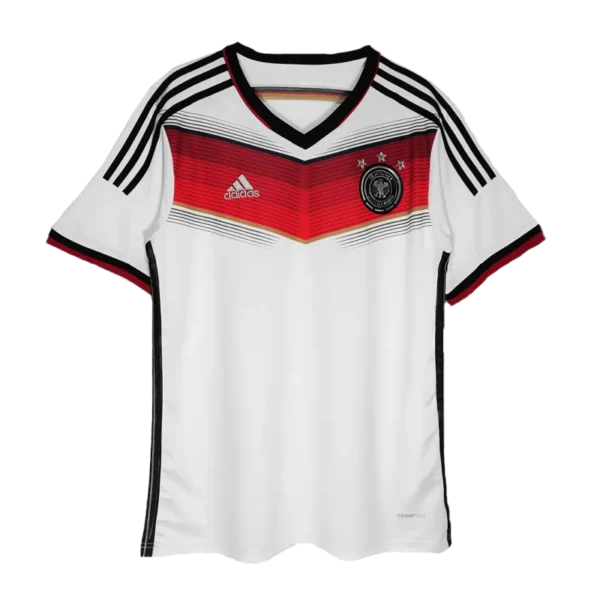 2014 Germany Retro 3 Stars Home Jersey World Cup
