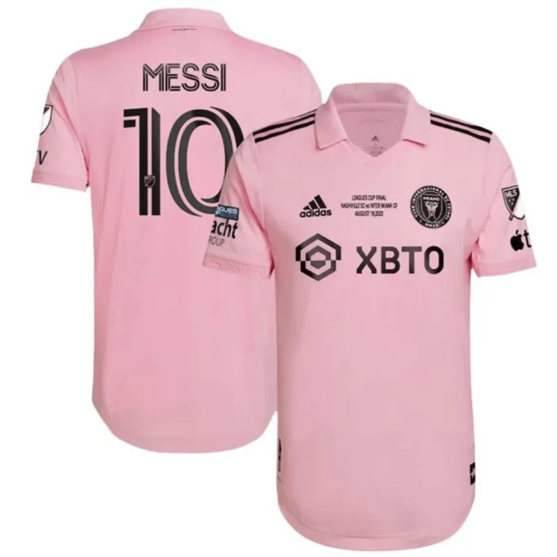 85888beaed Inter Miami Messi #10 Leagues Cup Final Version Jersey Player Version 2022 - Image 1