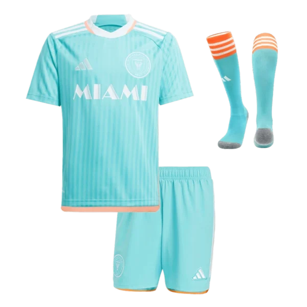 2024-25 Kids Inter Miami CF Custom Third Away Full Soccer Kits