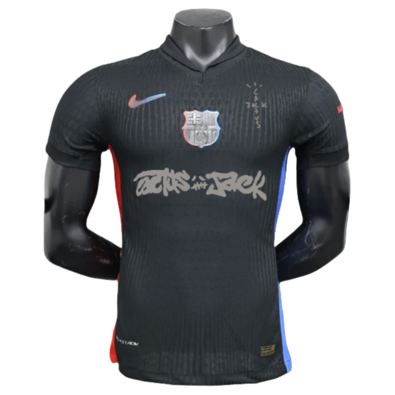 e342f3c5c8 Barcelona X Travis Scott Away Shirt Soccer Jersey 24-25 - Image 1
